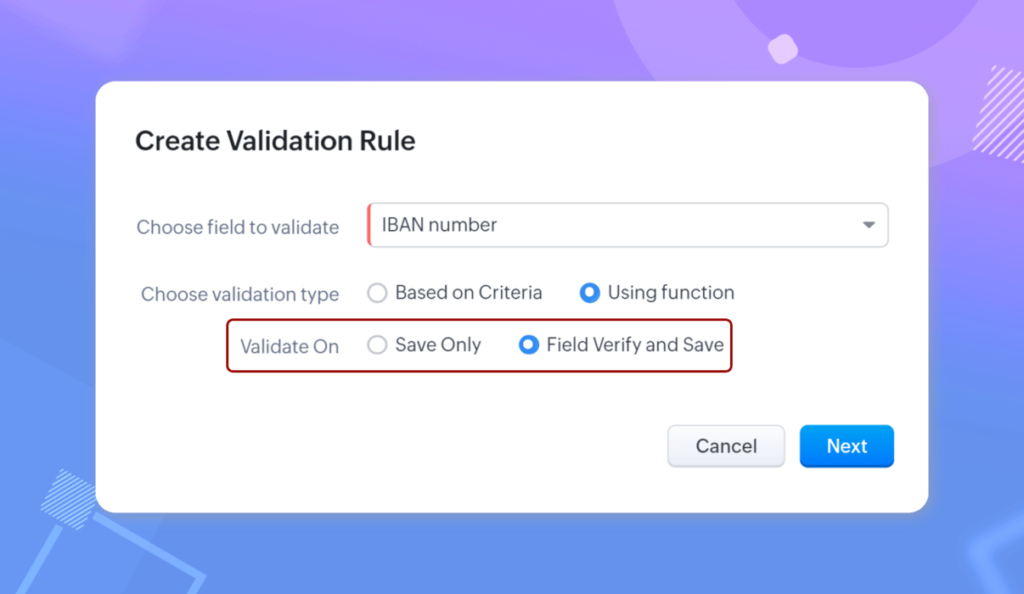 Zoho CRM Configuration